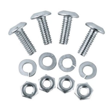 Custom Accessories 4PK Licens PLT Fastener 93367